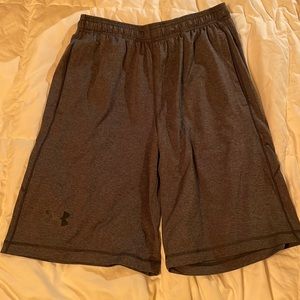 New Gray Under Armour Running Shorts